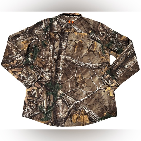 Men’s Camo Under Armour Performance Field Shirt Realtree - Picture 2 of 15